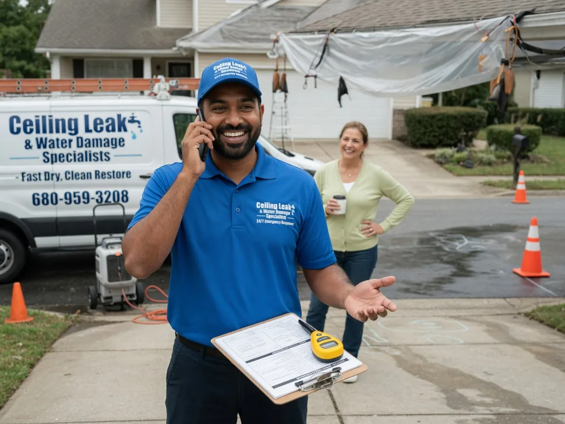 Ceiling Leak Cleanup Blencoe, IA FAQs
